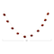 Hello Honey® 6ft. Orange Paper Folding Honeycomb Pumpkin Garland